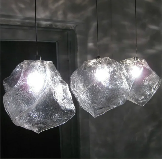 Italian Fashion Lighting Design Ice Stone Creative 1 Light Gl Italian Fashion Lighting Design Ice Stone Creative 1 Light Gl Chandelier Restaurant Cafe Sitting Room Lamps