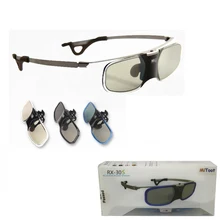 MITOOT активный затвор 3D DLP очки металлические ножки для BenQ Z4/H1/G1/P1 LG, NUTS, acer, Optoma DLP-LINK проекторы с зажимом для близорукости