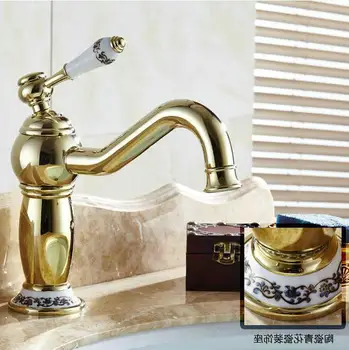

Free shipping Rose gold bathroom basin faucet kitchen faucet single handle mixer tap toilet brass banheiro torneira 9141E