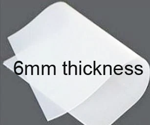 

500mm length 500mm width 6mm thickness silicon rubber sheet ,500x500x6mm Silicone rubber pad, belt,silicon sheeting