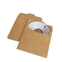 5 шт. крафт CD конверты мешок канцелярские подарочные карты конверты диски DVD Post карты хранения фотографий квадратный CD чехол для офиса школы пользу