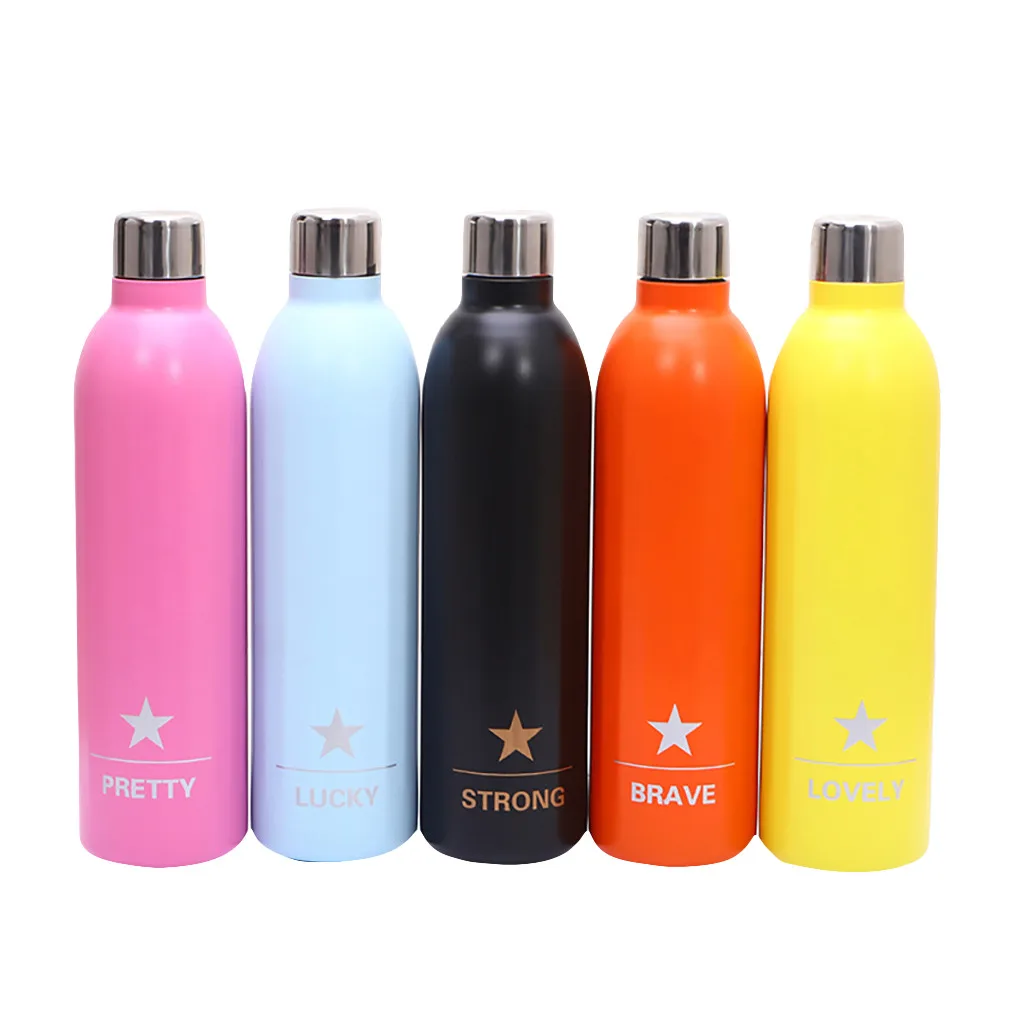 

Thermos Bottle Portable Stainless Steel Vacuum High Quality 500ml Water Bottle Double Wall Vacuum Insulated Sports Thermos L520