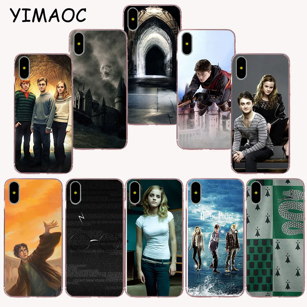 

YIMAOC 190z Harry Potter Soft TPU Silicone Case for iPhone X r s Xr Xs Max 8 7 6S 6 Plus 5 5s SE