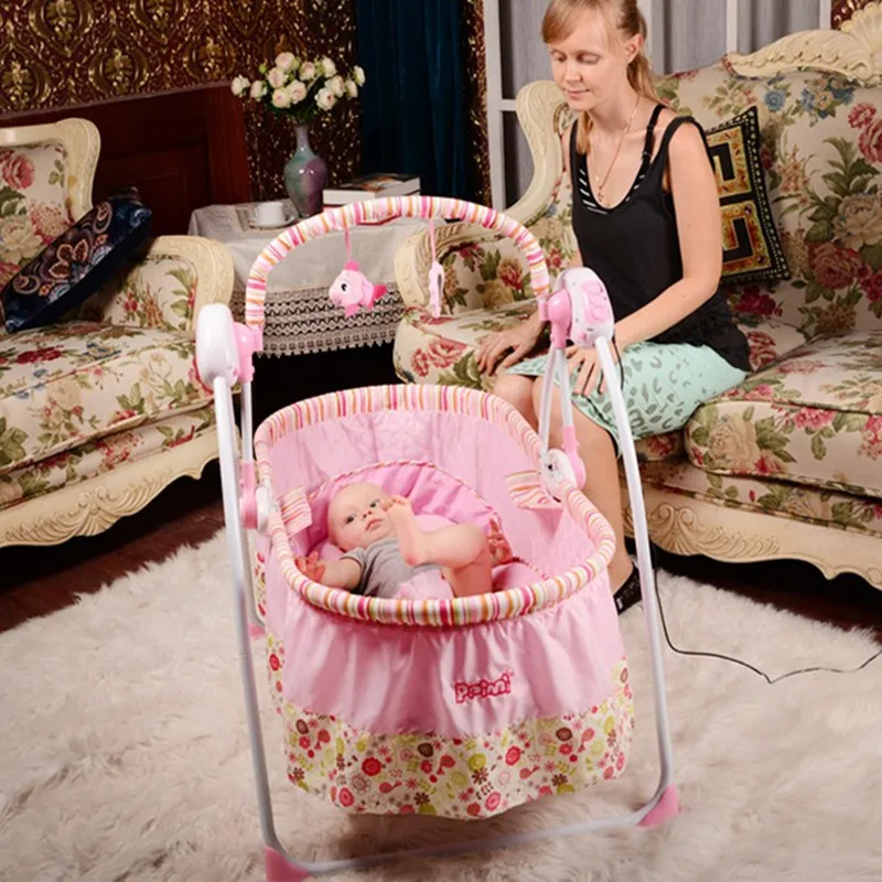 Free Shipping Factory Outlets Multifunction Smart Crib Electric