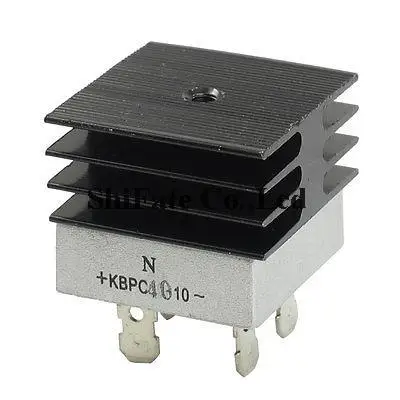 

KBPC40-10 40A 1KV однофазный мостовой выпрямитель Half-Wave White w Heatsink-