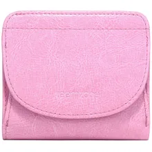

Teemzone Hot Fashion Women's Purse Thin Hasp Women's Wallet Lady Leather Wallets Female Purse Mini Card Case Womens Wallets Q428