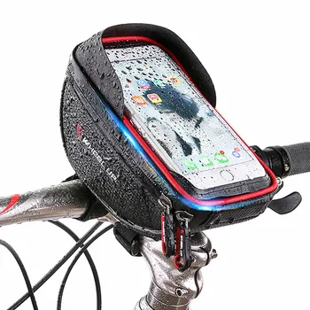 

Waterproof Bike Bicycle Handlebar Cycling Riding Phone Case Poouch Bag Touchscreen