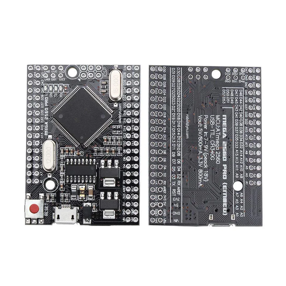 Мега 2560 PRO добавьте CH340G/ATMEGA2560 16AU чип с мужской pinheaders совместимый для Arduino
