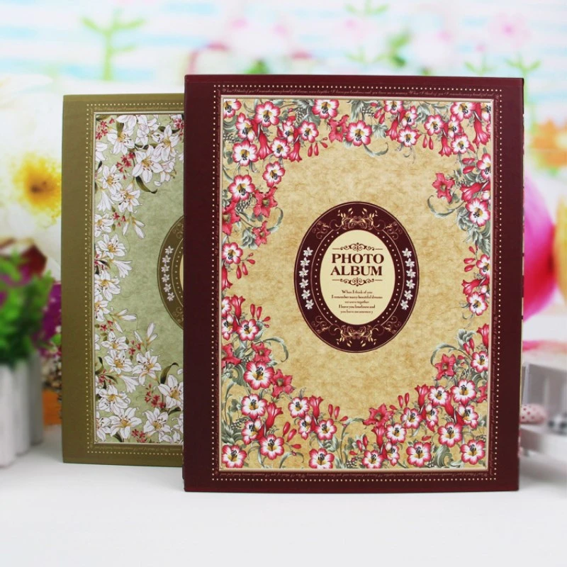 European Luxury 4d Large Size 6 Inch 200 Boxed Album Baby Scrapbook Album Wedding Photo Scrapbook Album Photo Albums Aliexpress