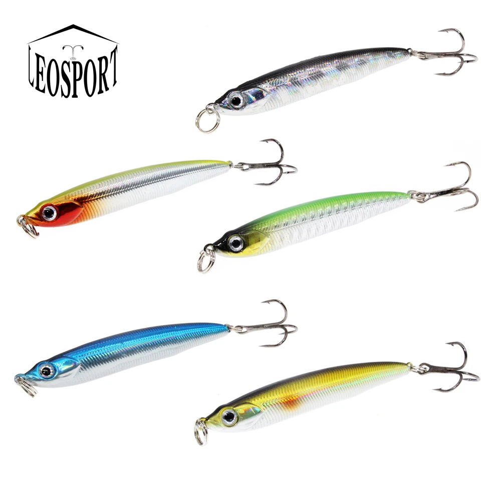 

1 pcs High Quality Minnow Fishing Lure 7 Color Fishing Bait 7CM 10g Carp Fishing hooks Lead Hard Lure Fishing Tackle