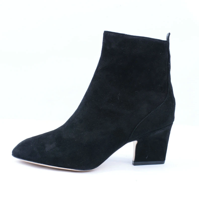 UMMEWALO/женские ботинки; замшевые ботинки на высоком каблуке; женская повседневная обувь; сезон осень-зима; качественные ботинки с острым носком; botines mujer