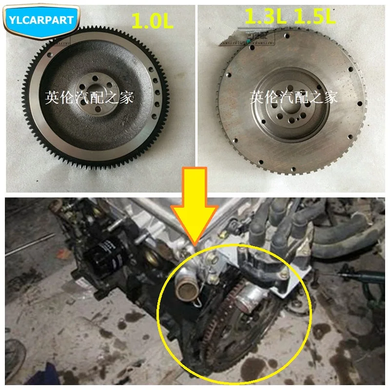 

For Geely LC Cross,GC2-RV,GX2,Emgrand Xpandino,Panda,Pandino,GC2,Car flywheel