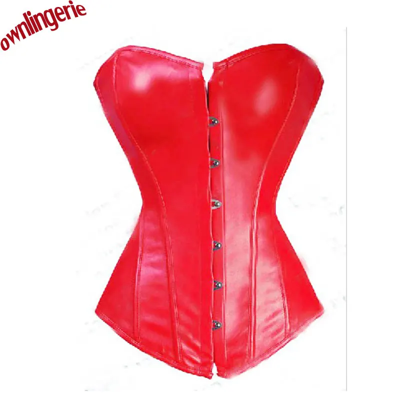 Red strapless corset Clearance