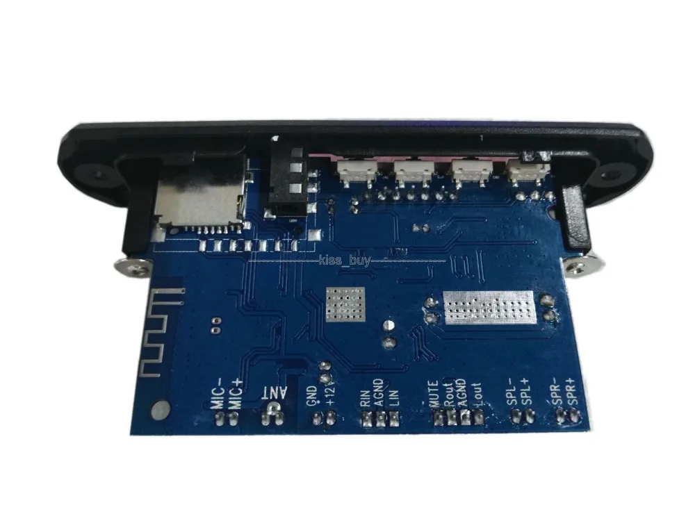 Усилитель Стерео DC 12V Bluetooth 4 2 15W + FLAC WAV MP3 APE аудио декодер плата для автомобиля Android.