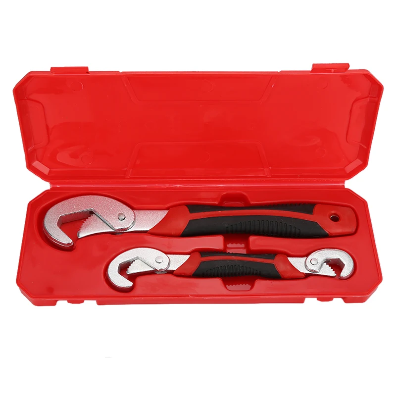 

Multi-Function 2pcs Universal Wrench Adjustable Grip Wrench set 9-32mm ratchet wrench Spanner hand tools