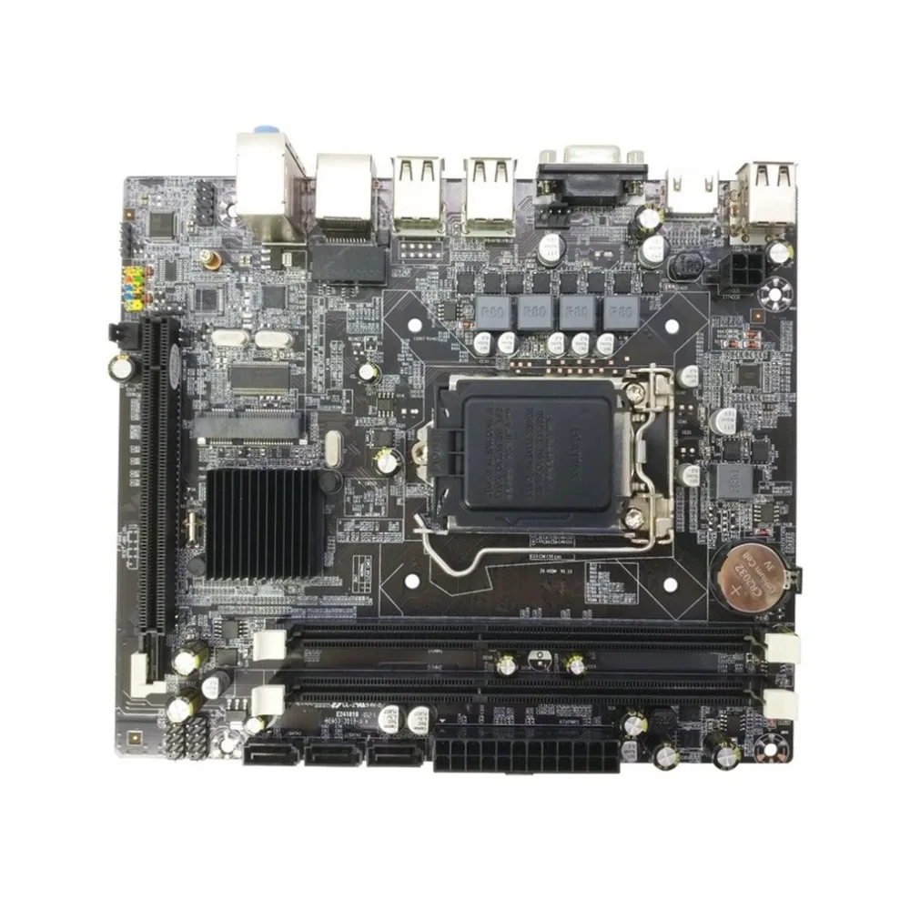 

Professional Motherboard H55 A1 LGA 1156 DDR3 RAM 8G Board Desktop Computer Motherboard 6 Channel Mainboard