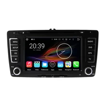 7 “Octa Android 6.0 Audio de Radio Del Coche DVD GPS de Navegación Central Multimedia para Skoda Octavia A5 Rápida Yeti 2010 2011 2012 2013