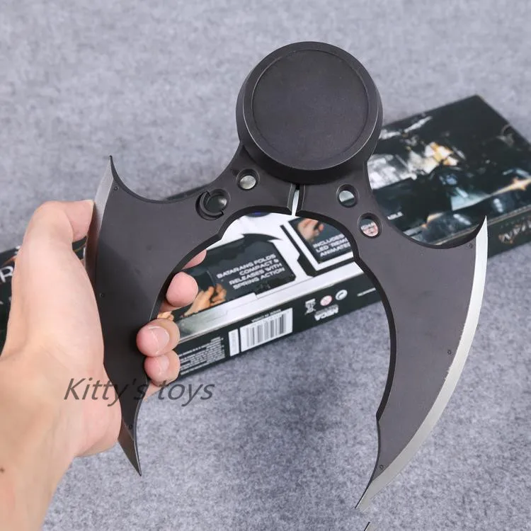 NECA DC Comics Batman Arkham Knight Batarang Replica Action Figure with Light Collectible Model Toy