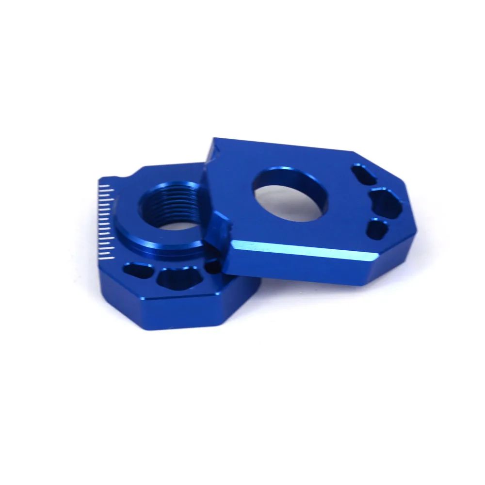 Синий блок регулятора оси задней цепи CNC для HUSQVARNA FC250 FC350 FC450 FC 250 350 450 2014 2015 FE250 FE450
