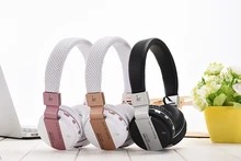HiFi Headphone wireless bluetooth stereo headphones built-in mic handsfree music headset earphone support TF card FM Russia T30