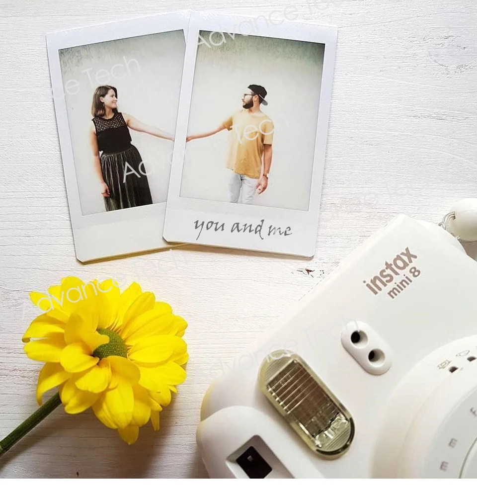 100 Простыни Детские Fujifilm Instax Mini 8 пленка для Fuji 7 s 9 70 25 50 s 90 Моментальное фото Камера белый Плёнки поделиться SP-1 SP-2