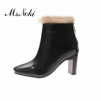 Solid high heel women ankle boots fashion pu square toe zip female boot winter zipper warm short plush woman boots sweet shoes
Solid high heel women ankle boots fashion pu square toe zip female boot winter zipper warm short plush woman boots sweet shoes