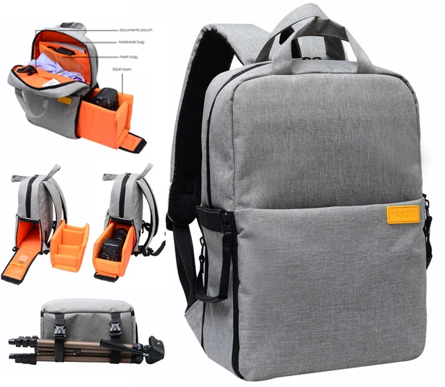 Professional Dslr Camera Bag Case Photo Backpack For Nikon Canon Professional Dslr Camera Bag Case Photo Backpack For Nikon Canon With Rain Cover Waterproof Shockproof