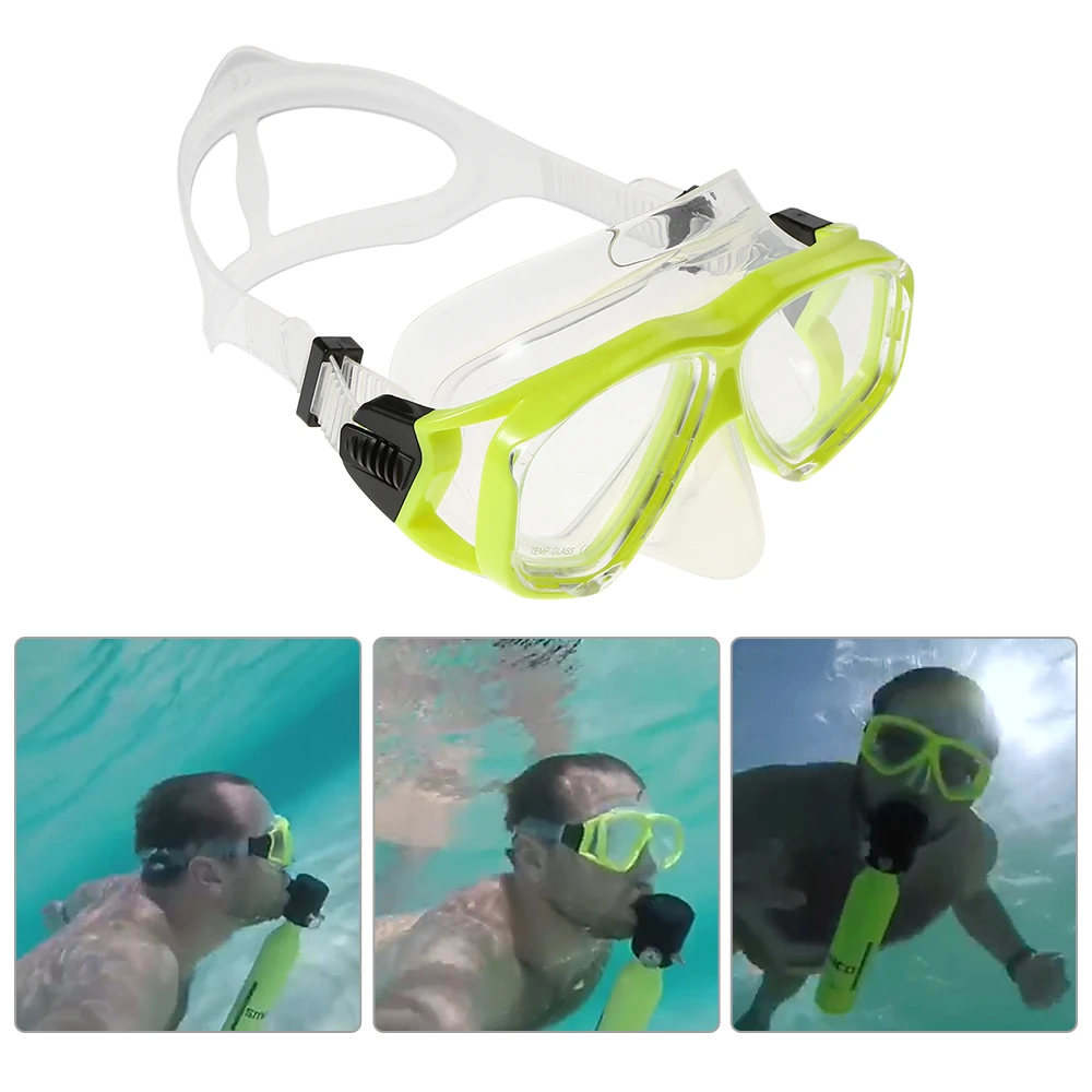 Маска для подводного плавания, маска для подводного плавания, очки, широкий обзор, маска для подводного плавания из закаленного стекла, очки для подводного плавания для мужчин и женщин