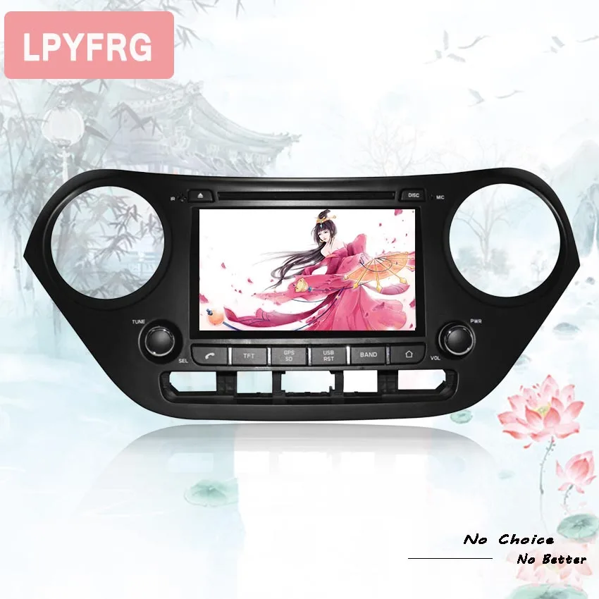 Sale Android 9.0 CAR Audio DVD player FOR HYUNDAI I10 2014-2018  car gps head device unit receiver SAT NAVI 4+64G USB MAP Multimedia 1