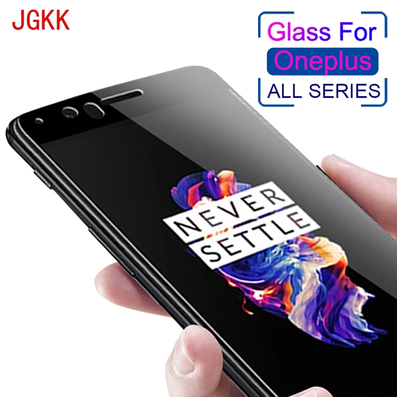 

Original 3D Curved Edge 9H Tempered Glass For Oneplus 5 5T Screen Protector Full Cover Film For OnePlus 1+5 1+5T Explosion-proof
