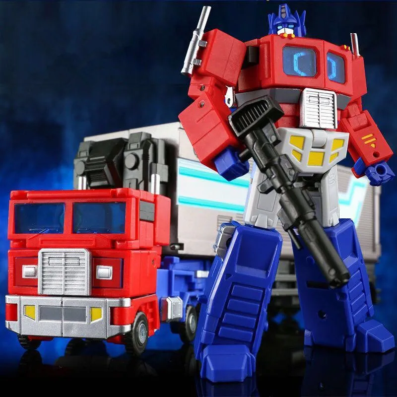 

JinBao Transformation Anime Action Figure toys Mini 12.5CM Mpp10 DX9 Robot Kids Vehicle Car compartment model kids boy Toys