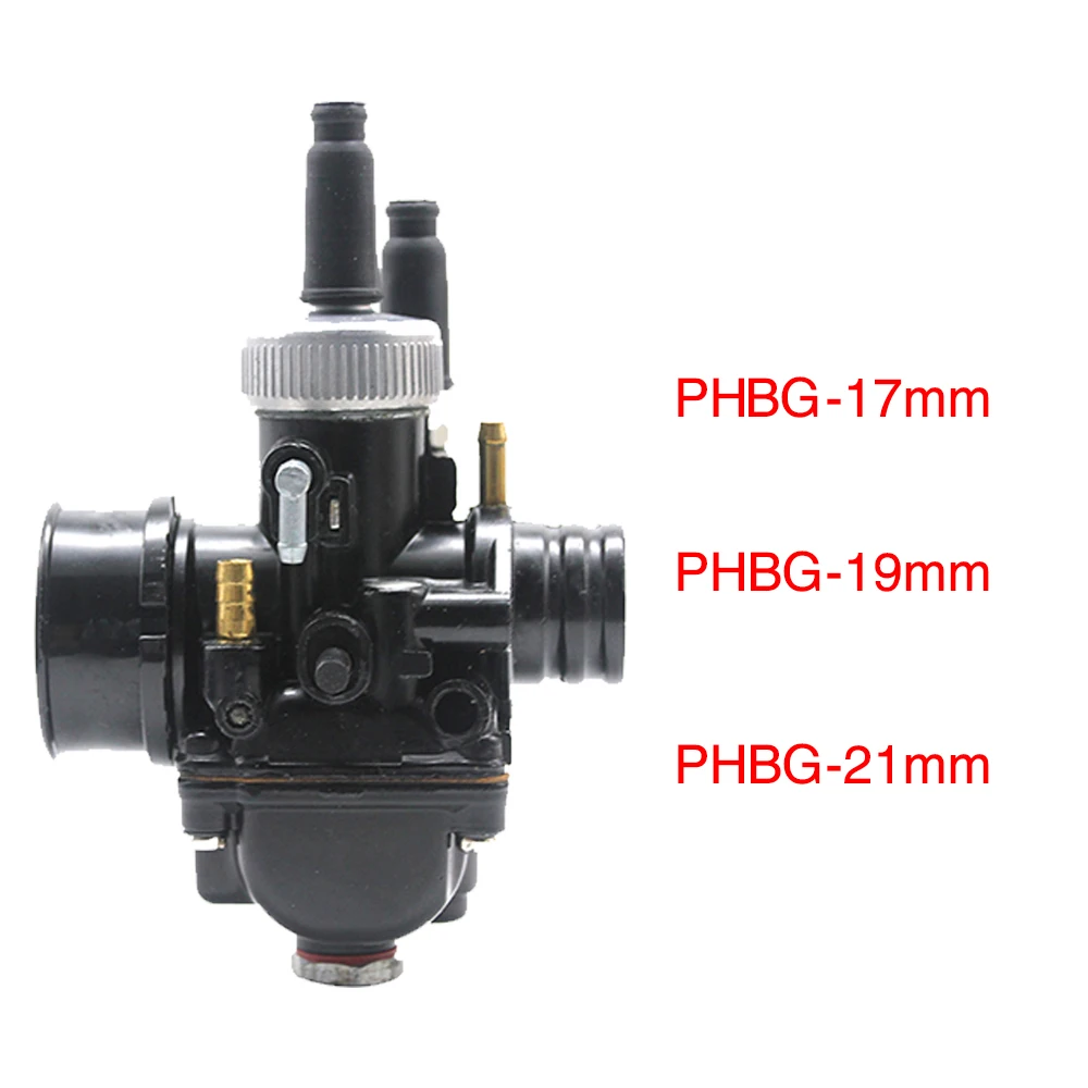 ZSDTRP 17 мм 19 21 2T Dellorto PHBG DS черный карбюратор Carb DIO JOG 50cc 90cc RG50 BWS100 для Puch Yamaha