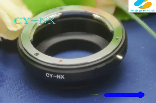 CY-NX Mount Adapter Ring for Contax Yashica CY C/Y Lens to For Samsung NX1100 NX30 NX1 NX3000 NX5 NX210 NX200 NX300 NX1000 | Электроника