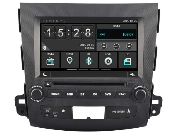 

Car Gps Dvd Stereo Player Radio for Mitsubihi Outlander 2006-2012 Citroen C-Crosser Peugeot 4007 Navigation Bluetooth Multimedia