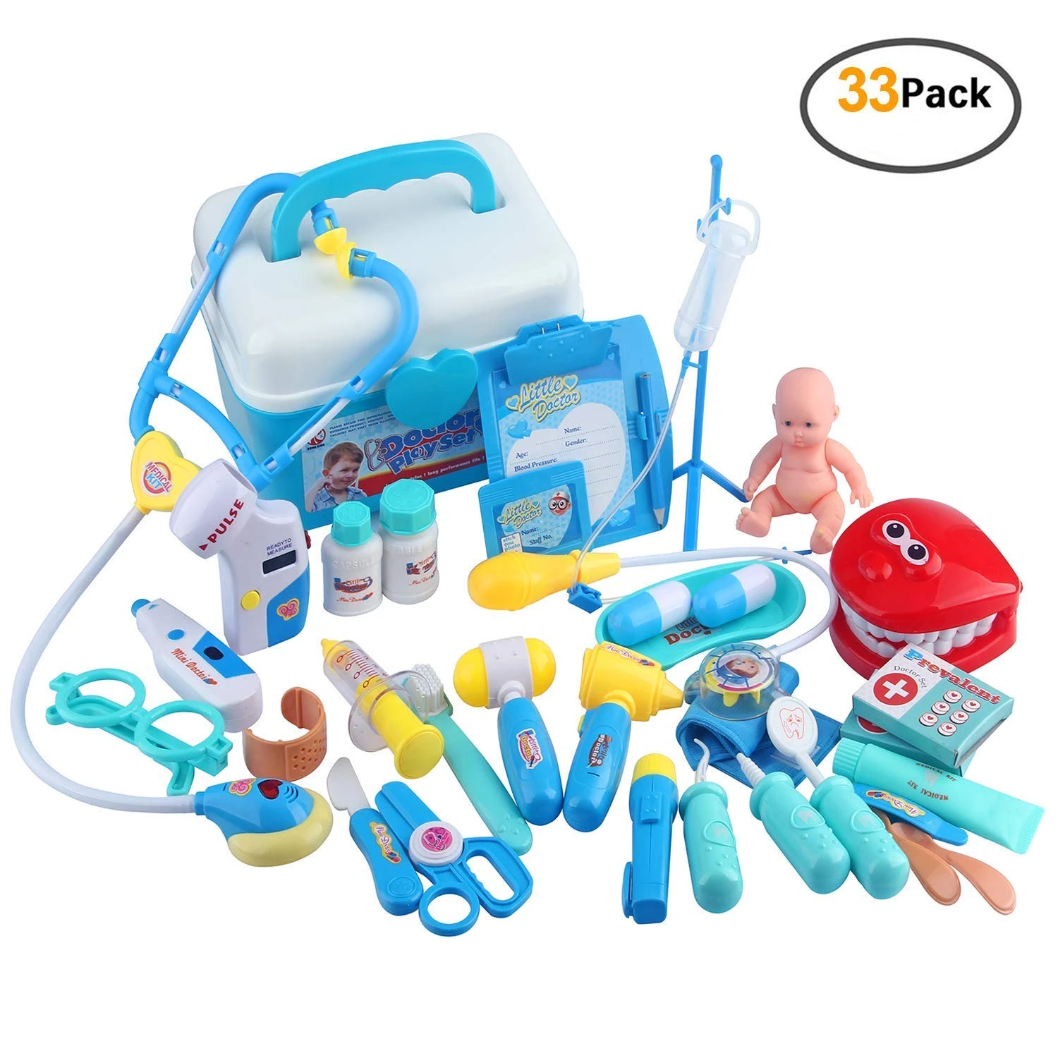 doctor play set with coat