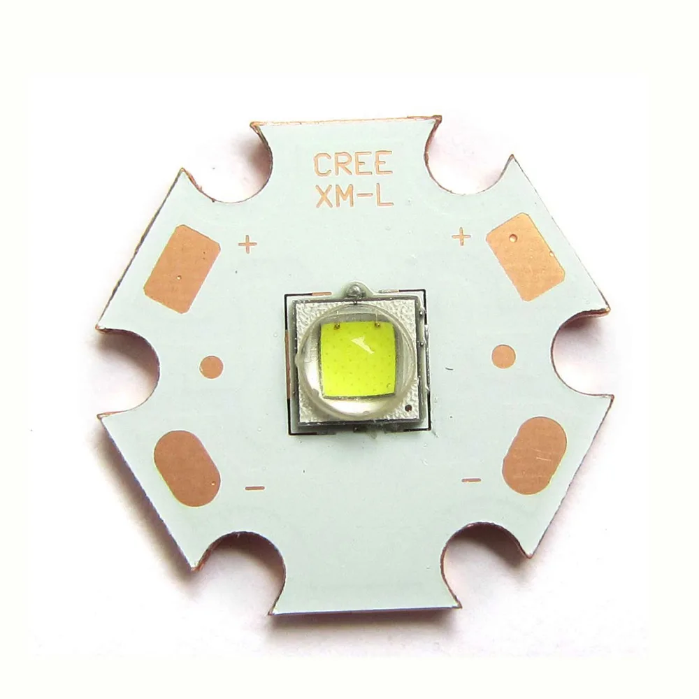 1 шт. оригинальный 10 Вт CREE XM-L L2 теплый белый 3000k ~ 3500k холодный Светодиодный k 6000k