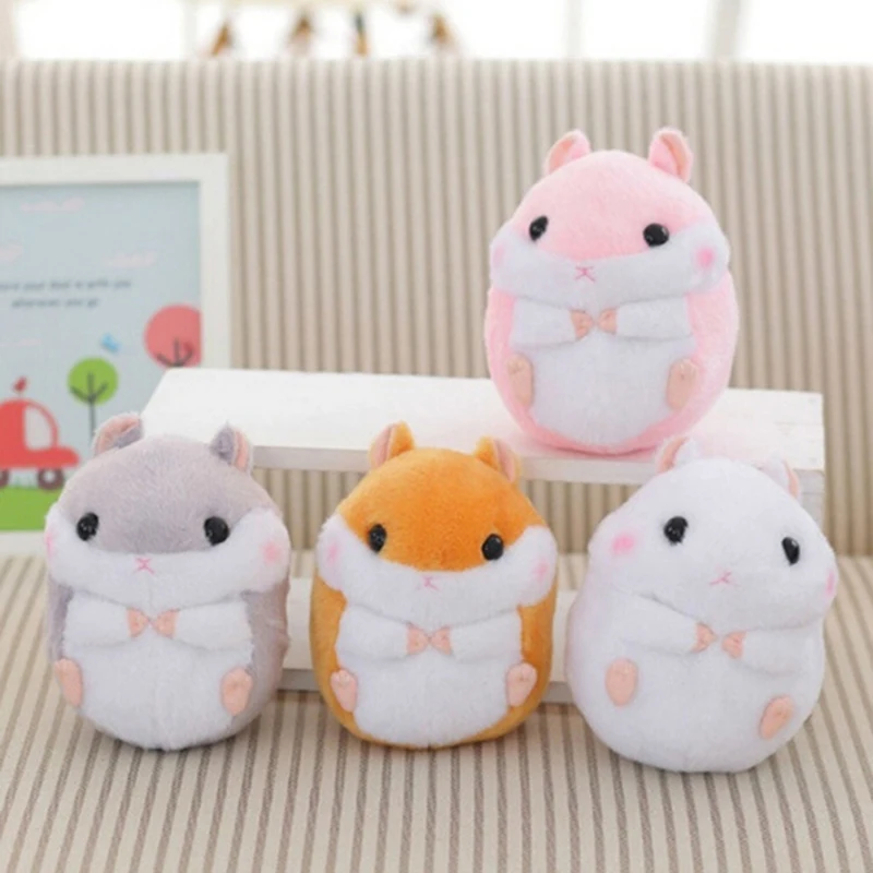 High Quality Fluffy New key chain plush toys Hamster Mouse toy Animal Stuffed Plush Toy dolls | Игрушки и хобби