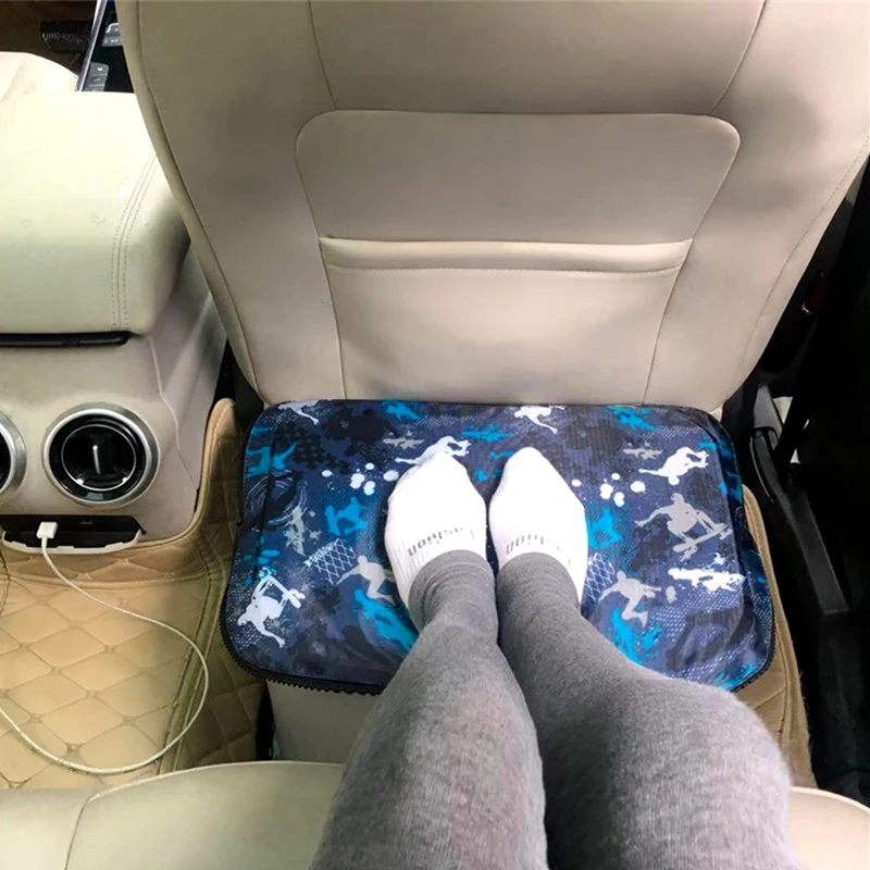 Многофункциональная подушка для путешествий с самолетом, надувная подставка для ног, подушка для ног на автомобиле, подушка для ног под столом, подушка для ног из ПВХ, воздушные подушки