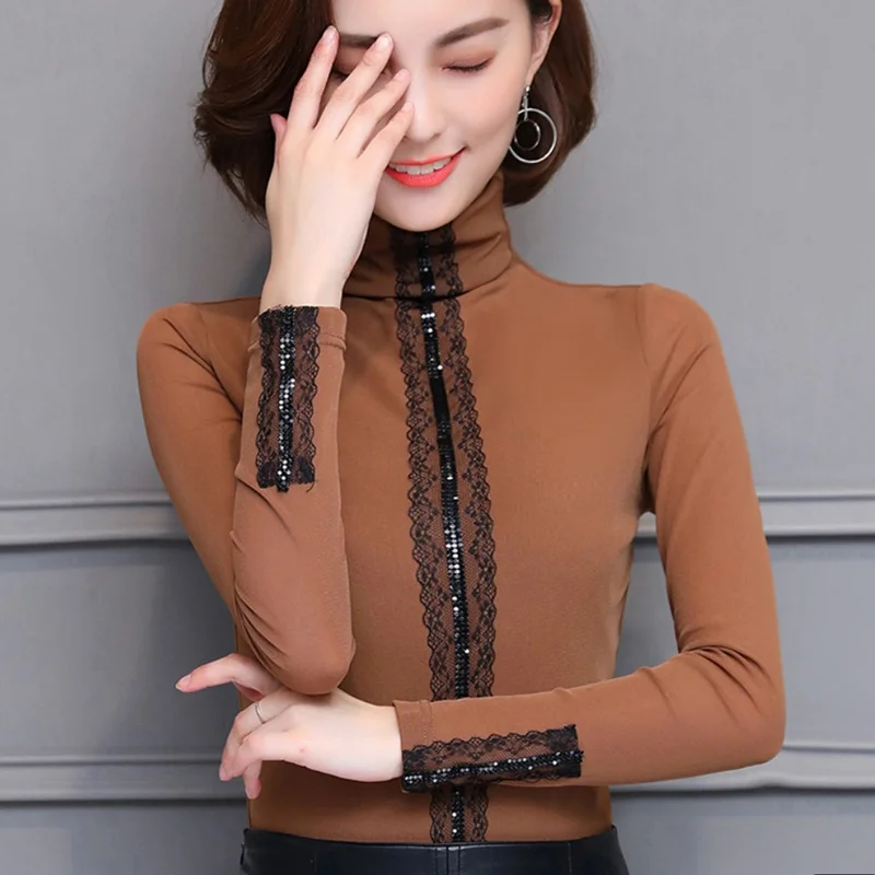 Из плотного бархата Blusas зимнее кружевное платье в стиле пэчворк с длинным