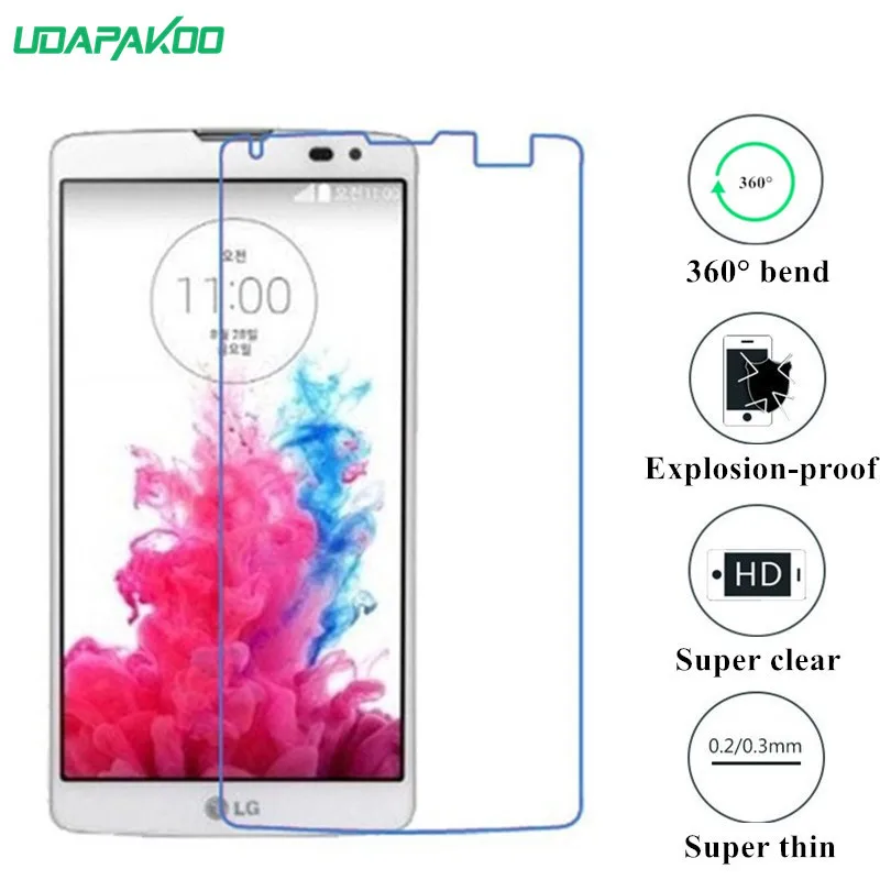 Udapakoo прозрачная закаленная (мягкое стекло) пленка для LG GX2 VS880 G Vista Nano