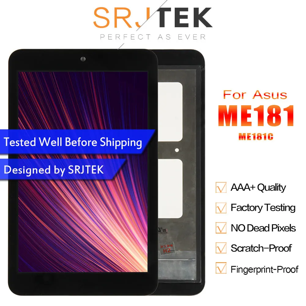 Оригинальный ЖК-дисплей 8 дюймов для Asus Memo Pad ME181 ME181C K011 дигитайзер матричная