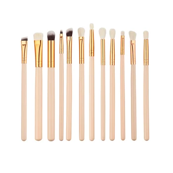 

12pcs Eye Makeup Brushes Set Eye Shadow Eyeliner Eyelash Lip Make Up Brush Powder Blush Cosmetic Tool kit
