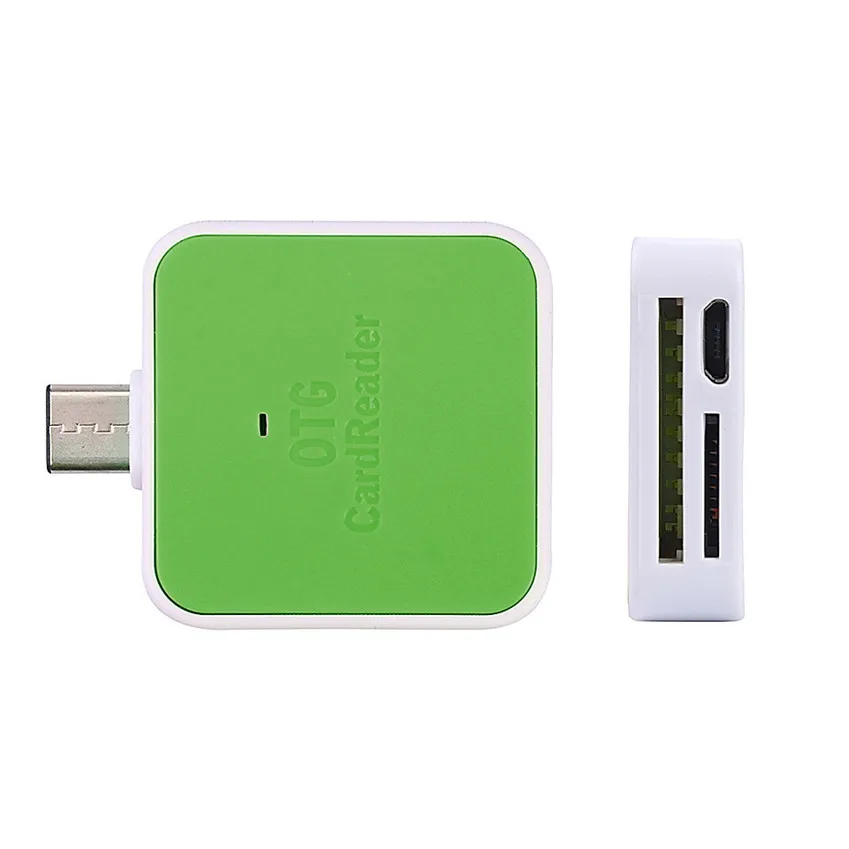 Горячая 2 в 1 тип-c OTG TF/SD смарт-кардридер адаптер кардридер для Android смартфона