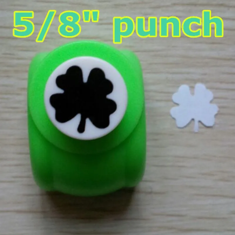 

1pc four leaf clover shape DIY hademade paper card craft puncher for scrapbooking hobbies size is 5/8" (14mm )