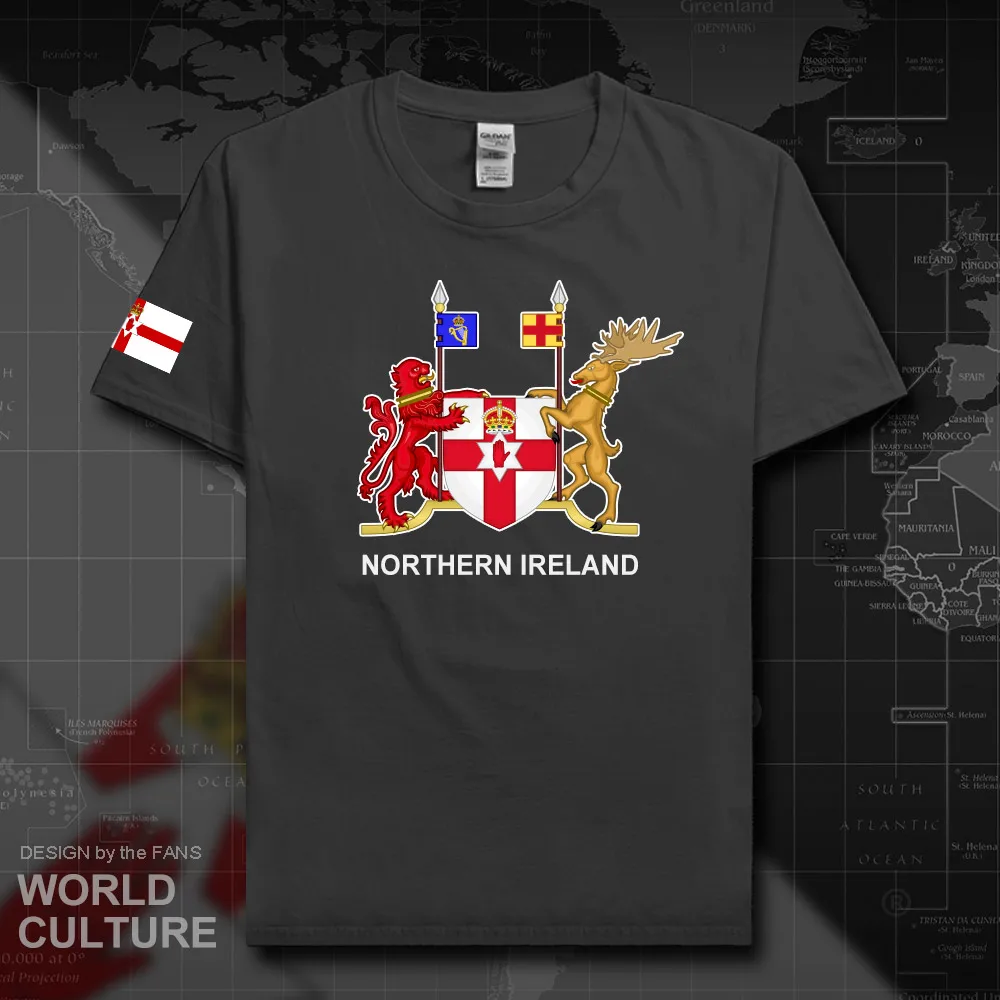 

Northern Ireland Irish NIR NI mens t shirts fashion 2019 jerseys nation team cotton t-shirt meeting fitness clothing tees new 20
