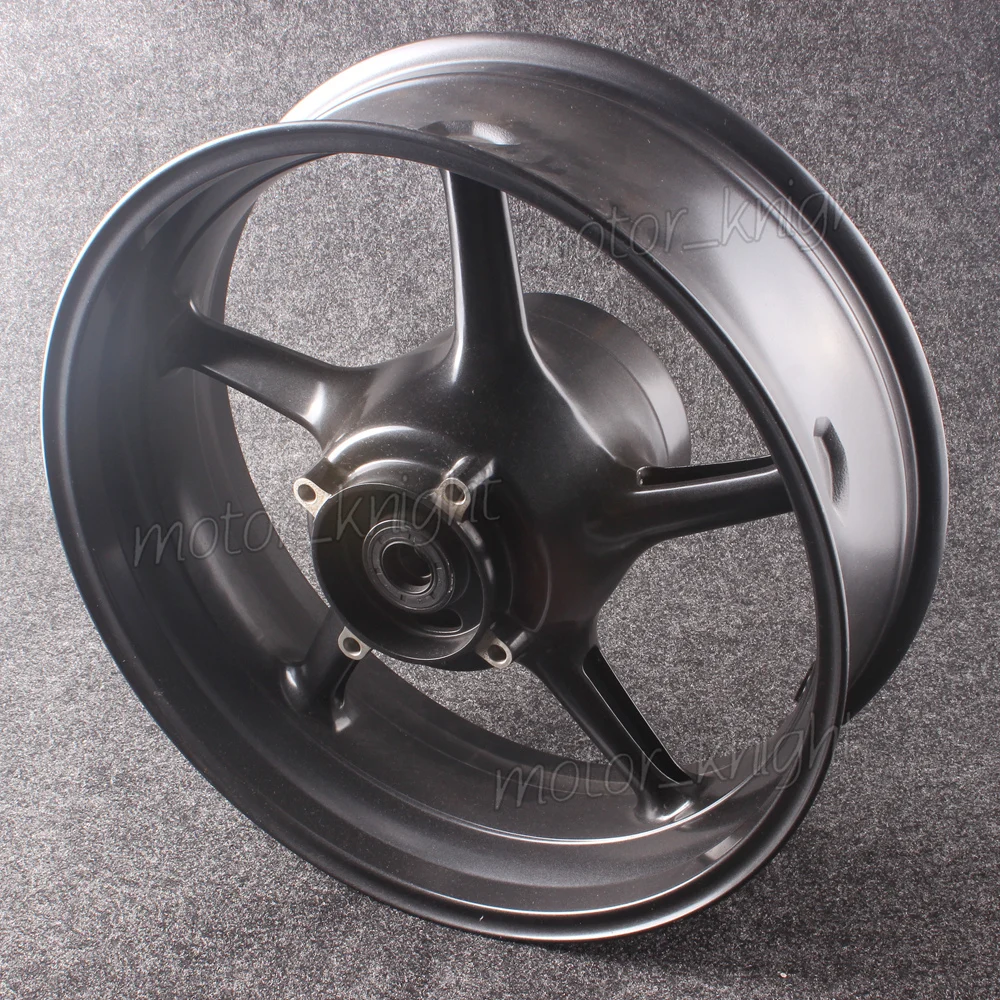 

High Quality Motorcycle Rear Wheel Rim For Triumph Daytona 675 & Street Triple 2008 2009 2010 2011 2012 Aluminum Alloy Black