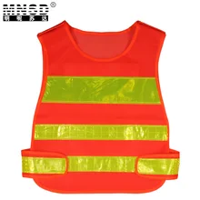 MNSD Rrd Safety Vest Red Reflective Vest Red Reflective Safety Vest Chaleco Reflectante Gilet Jaune Securite Reflex Weste