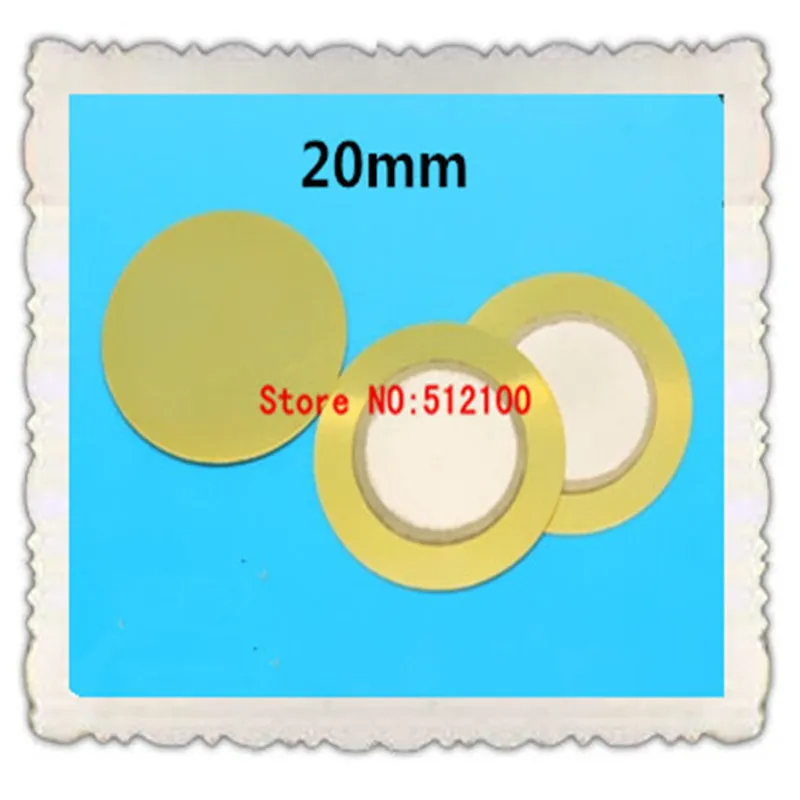 10pcs 20 mm diameter pressure washers piezoelectric ceramic piece