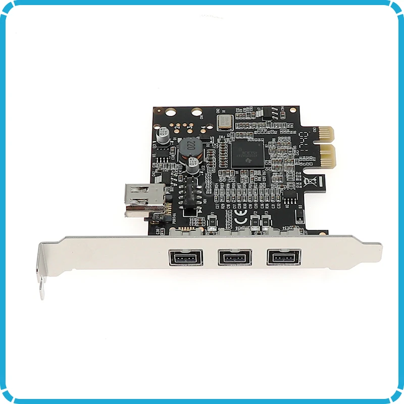 PCIE Combo 3x 1394b + 1x 1394a Firewire Ports PCI Express Controller