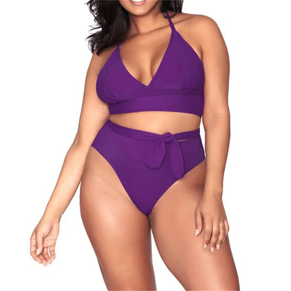 

Bikinis Women Sexy Plus Size 3XL Biquini Bandeau Swimsuit Female Brazilian Push Up 2019 Swimwear Set Beach Bathing Suit 18Dec6